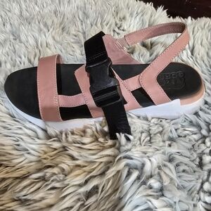 Sorel Women's Sandals in Pink and Black